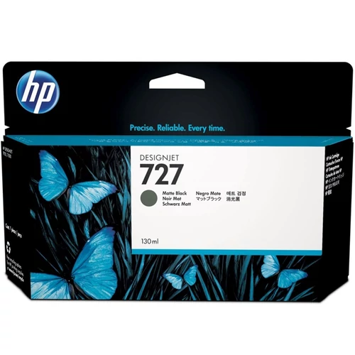 HP B3P22A No.727 Matt fekete tintapatron 130ml (eredeti)