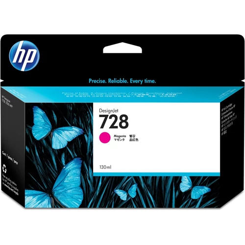 HP F9J66A (728) Magenta tintapatron (eredeti)