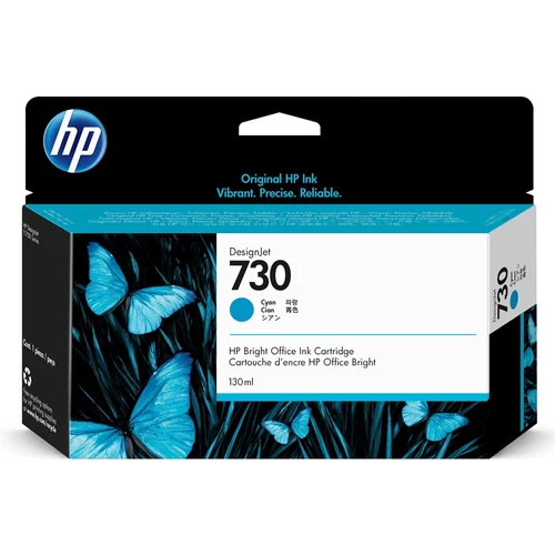 HP P2V62A No.730 cyan tintapatron 130ml (eredeti)