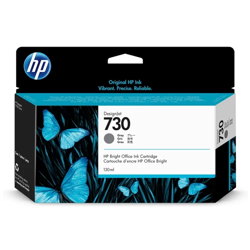 HP P2V66A No.730 szürke tintapatron 130ml (eredeti)
