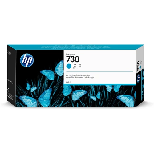 HP P2V68A No.730 cyan tintapatron 300ml (eredeti)