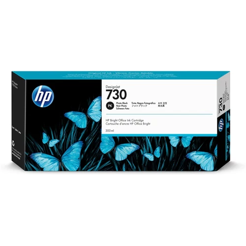 HP P2V73A No.730 Photo fekete tintapatron 300ml (eredeti)