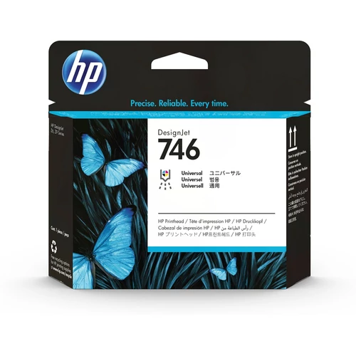 HP P2V25A No.746 Printhead fekete (eredeti)