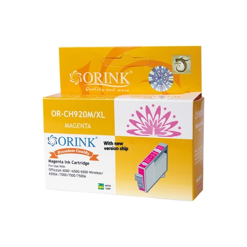 HP 920XL/CD973A tintapatron magenta (utángyártott Orink)