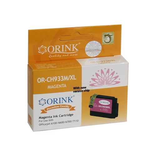 HP 933XL/CN055AE tintapatron magenta (utángyártott Orink)