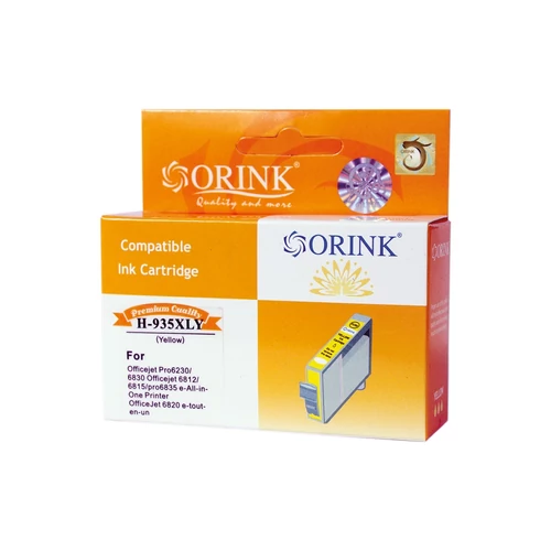 HP 935XL/C2P26AE tintapatron yellow (utángyártott Orink)