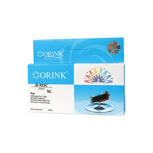 HP 953XL/F6U16AE tintapatron cyan (utángyártott Orink)