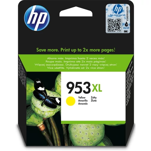 HP F6U18AE No.953XL sárga tintapatron (eredeti)