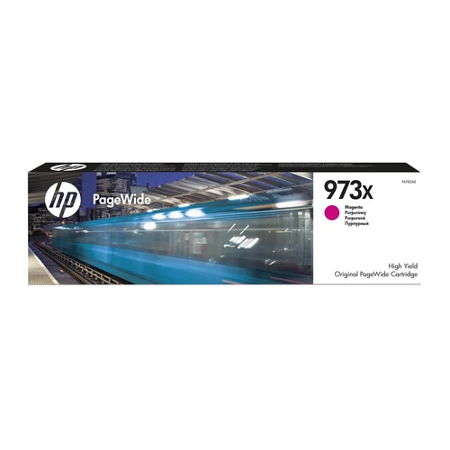 HP F6T82AE No.973XL magenta tintapatron (eredeti)