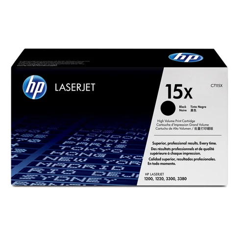 HP C7115X No.15X fekete toner (eredeti)