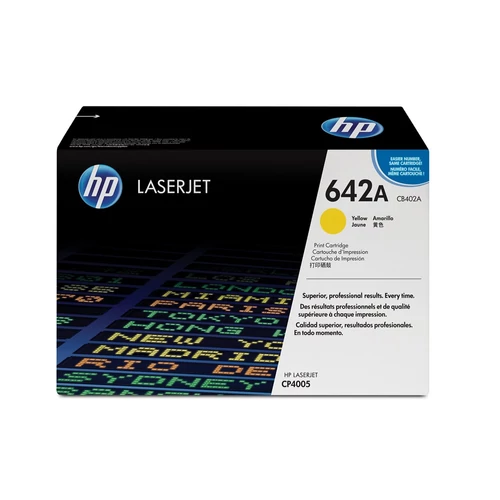 HP CB402A No.642A sárga toner (eredeti)