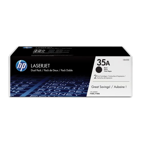 HP CB435AD No.35AD Dual Pack fekete toner (eredeti)