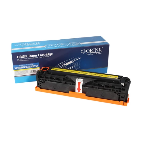 Hp CB542A/CE322A/CF212A/Canon crg716 sárga toner (utángyártott Orink)