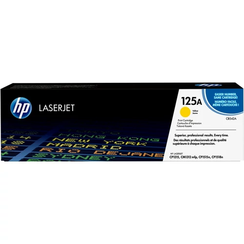 HP CB542A No.125A sárga toner (eredeti)
