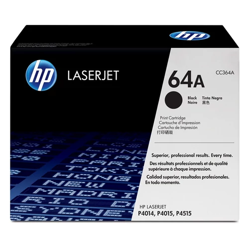 HP CC364A No.64A fekete toner (eredeti)