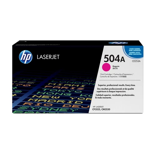 HP CE253A No.504A magenta toner (eredeti)