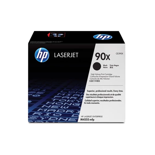 HP CE390X No.90X fekete toner (eredeti)