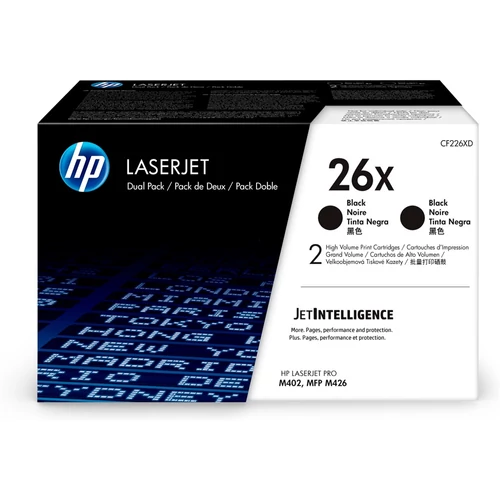 HP CF226XD No.26XD dual pack fekete toner (eredeti)
