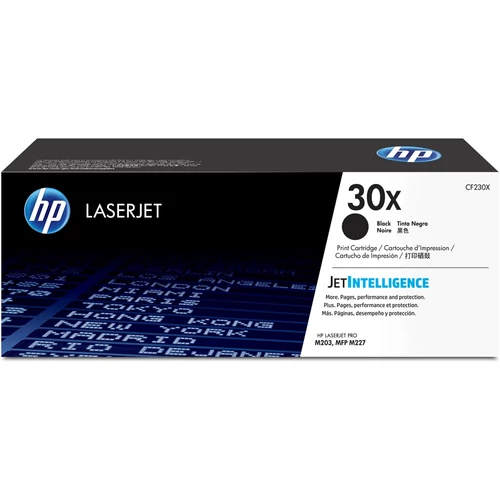 HP CF230X No.30X fekete toner (eredeti)