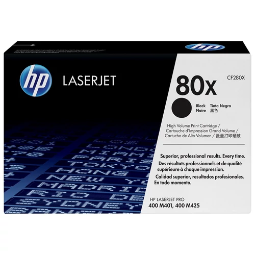 HP CF280X No.80X fekete toner (eredeti)