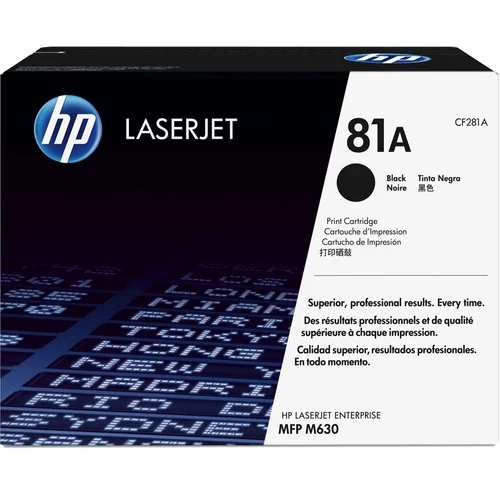 HP CF281A No.81A fekete toner (eredeti)