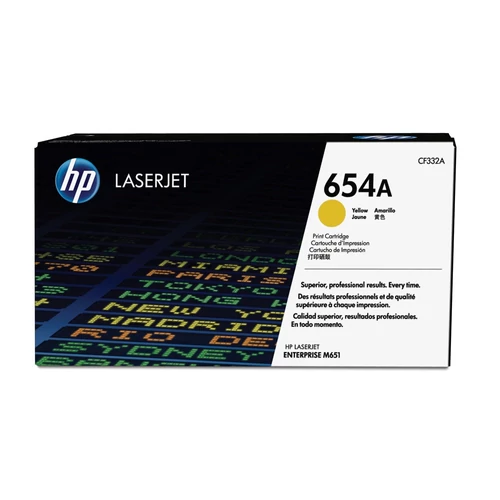 HP CF332A No.654A sárga toner (eredeti)