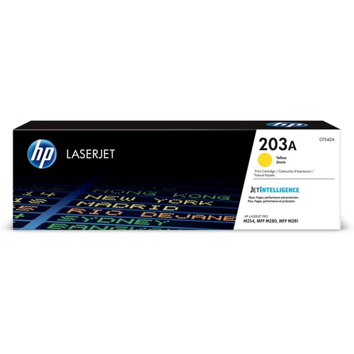 HP CF542A No.203A sárga toner 1,3K (eredeti)