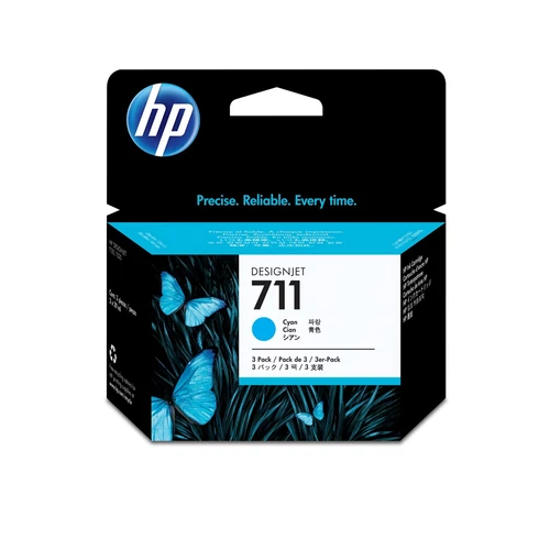 HP CZ134A No.711 cián tripla tintapatron csomag (eredeti)