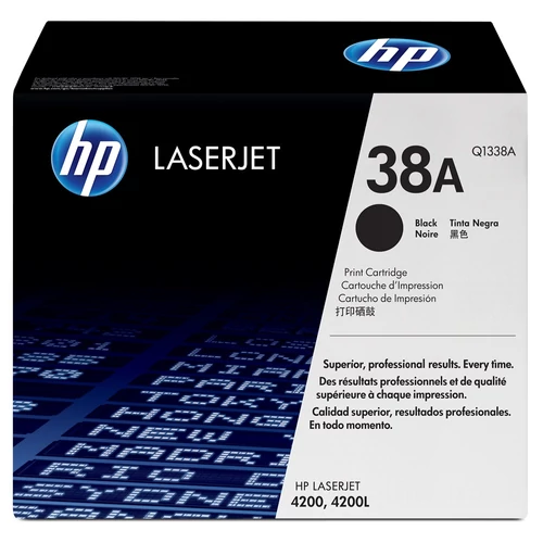 HP Q1338A No.38A fekete toner (eredeti)