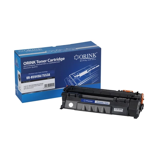 HP Q7553A/Q5949A/CRG-715/CRG-708 fekete toner (utángyártott Zafír)