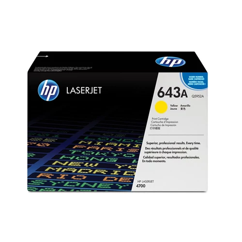 HP Q5952A No.643A sárga toner (eredeti)