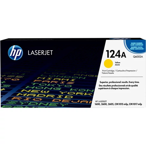HP Q6002A No.124A sárga toner (eredeti)
