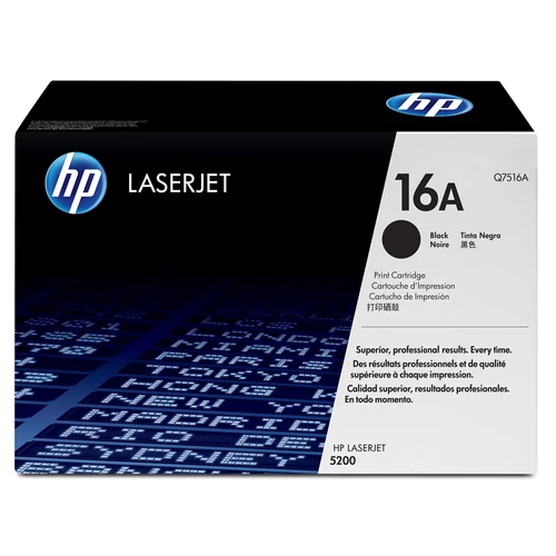 HP Q7516A No.16A fekete toner (eredeti)