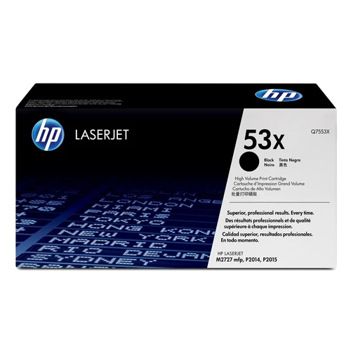 HP Q7553X No.53X fekete toner (eredeti)