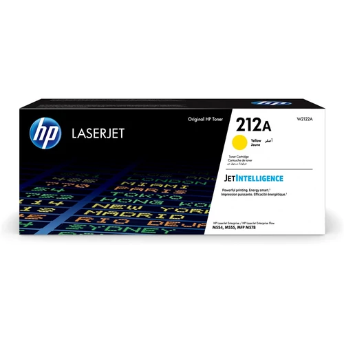 HP W2122A No.212A sárga toner 4,5K (eredeti)