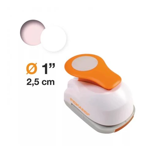 Mintalyukasztó, 25 mm, kör, FISKARS