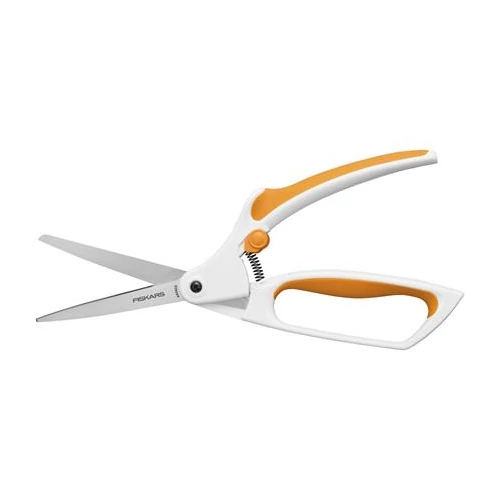 Varróolló, 26 cm, FISKARS "EasyAction™", narancssárga