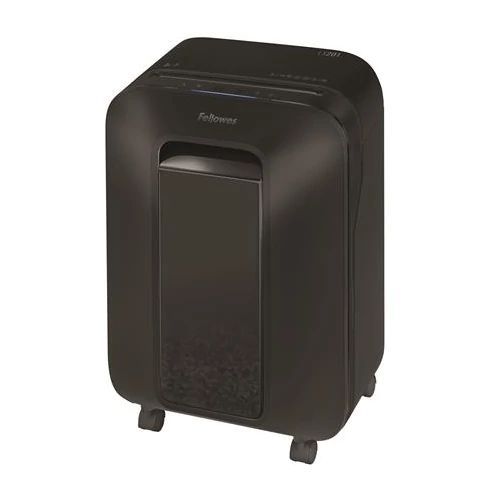 Iratmegsemmisítő, mikrokonfetti, 11 lap, FELLOWES "Powershred LX201", fekete