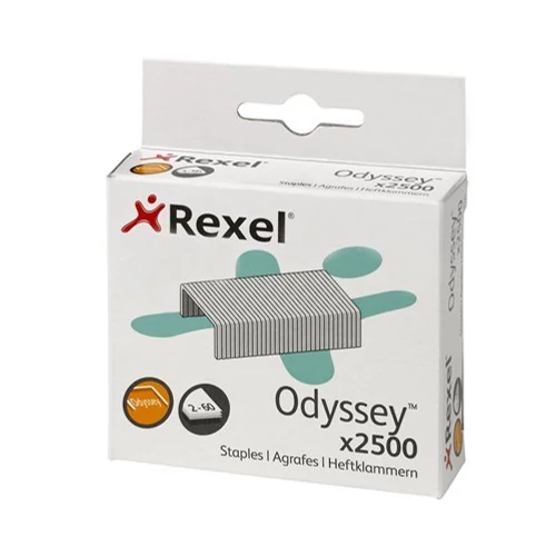 Tűzőkapocs, REXEL "Odyssey", 2500db/doboz