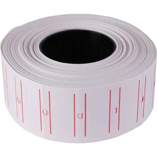 Árazószalag, 21x12 mm, "Motex", csíkos