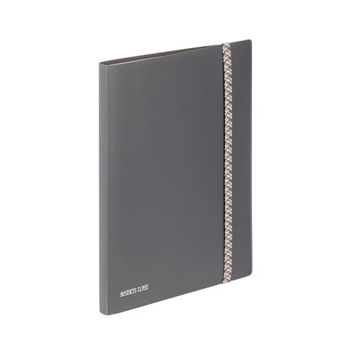 Bemutatómappa, 30 zsebes, A4, VIQUEL "Business Class", szürke