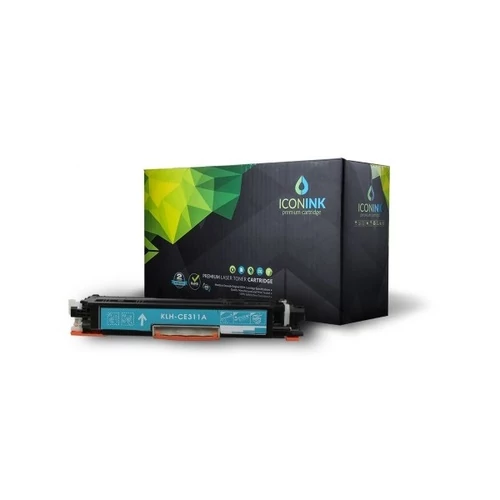HP CE311A No.126A/CRG129/CRG329/CRG429/CRG529/CRG729/CRG929 Cyan toner utángyártott ICONINK
