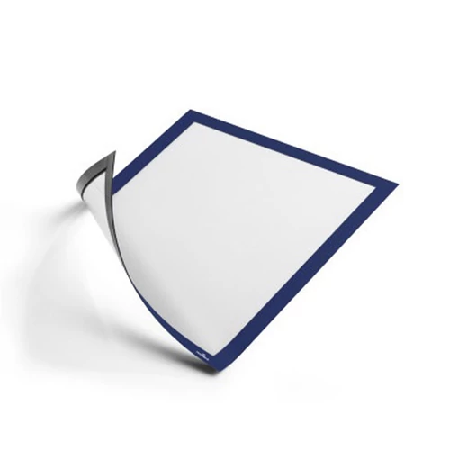 Bemutató keret, A4, mágneses, DURABLE "DURAFRAME® MAGNETIC", sötétkék, 5db/cs