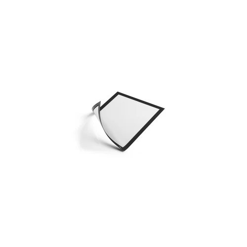 Bemutató keret, A4, mágneses, DURABLE "DURAFRAME® MAGNETIC", fekete, 5db/cs