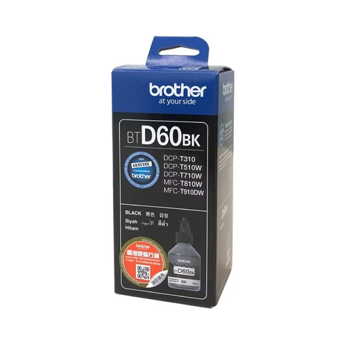 Brother BTD60BK 108ml fekete tintautántöltő
