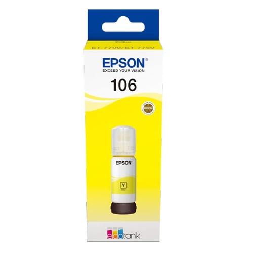 Epson 106 Yellow C13T00R440 tintapatron (eredeti)