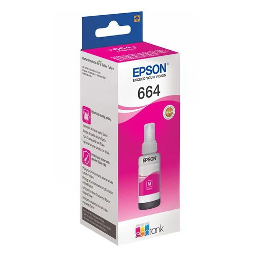 Epson C13T66434A T6643 magenta tinta (eredeti)