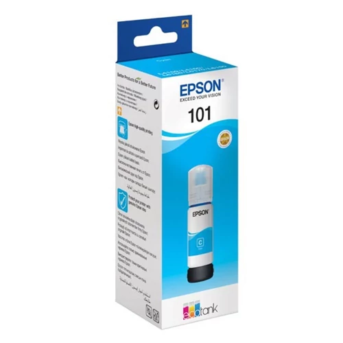 Epson T03V2 70ml EcoTank kompatibilis cián tintautántöltő