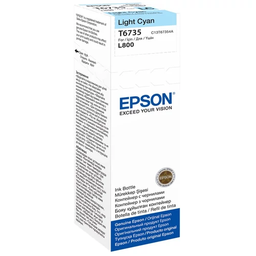 Epson C13T67354A T6735 világoscián tinta (eredeti)