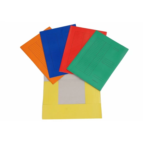 Iratgyűjtő, pólyás dosszié A4, 230g. karton ,Bluering®, narancs